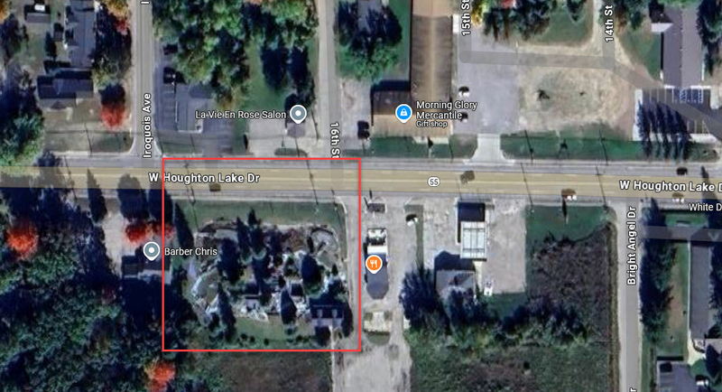 Big Lake Mini Golf (Big Lake Creamery) - Aerial Map (newer photo)